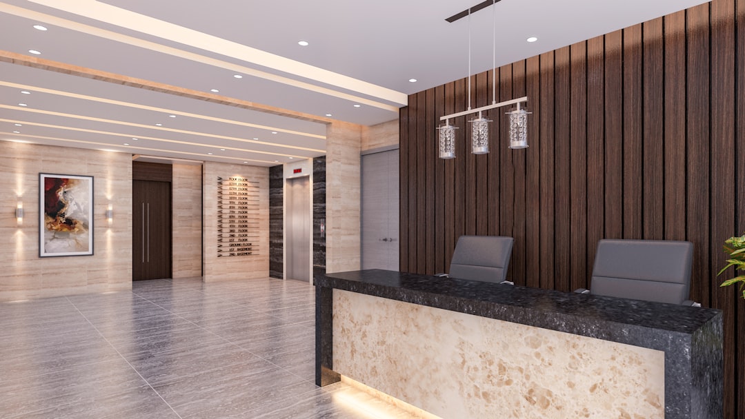 Med spa front desk with digital chat interface illustrating chatbot vs live chat for med spas