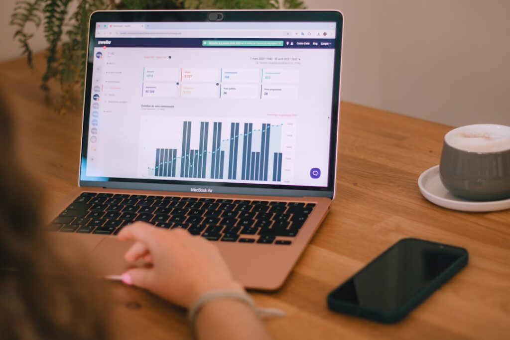 Med spa email open rates dashboard showing marketing analytics benchmarks for 2026