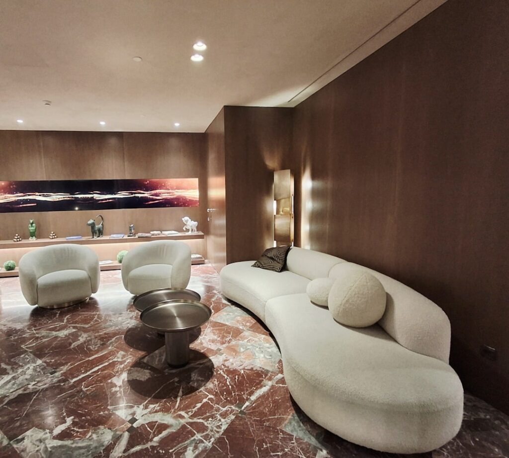 Elegant med spa reception desk representing a med spa Google Ads bidding strategy built for high-value patient acquisition