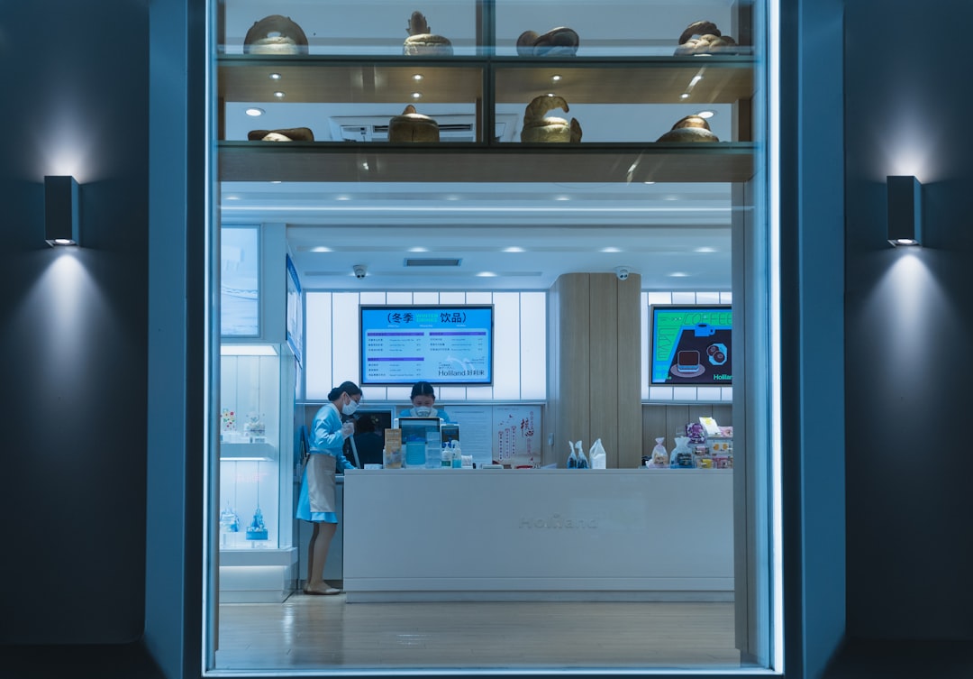 Elegant med spa reception desk — med spa revenue statistics 2026