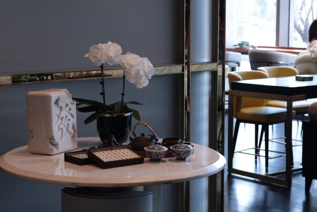 Elegant med spa reception area representing professional med spa website copywriting and brand messaging