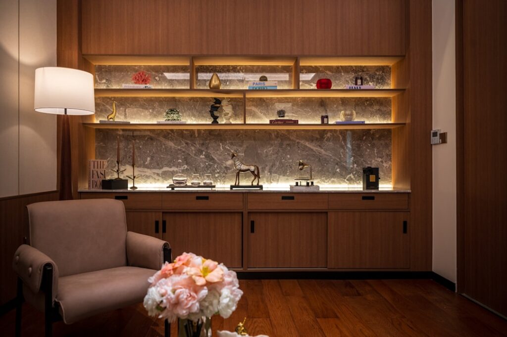 Elegant med spa reception area representing AI visibility for med spas in 2026