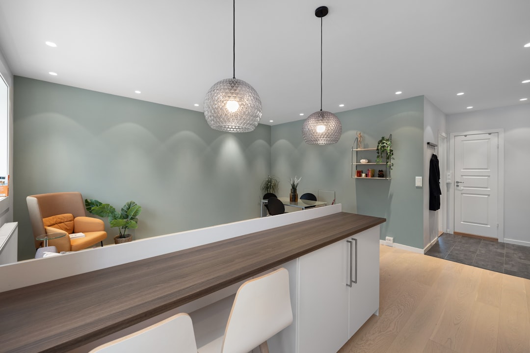 Elegant med spa reception desk with soft lighting illustrating med spa email list segmentation strategy