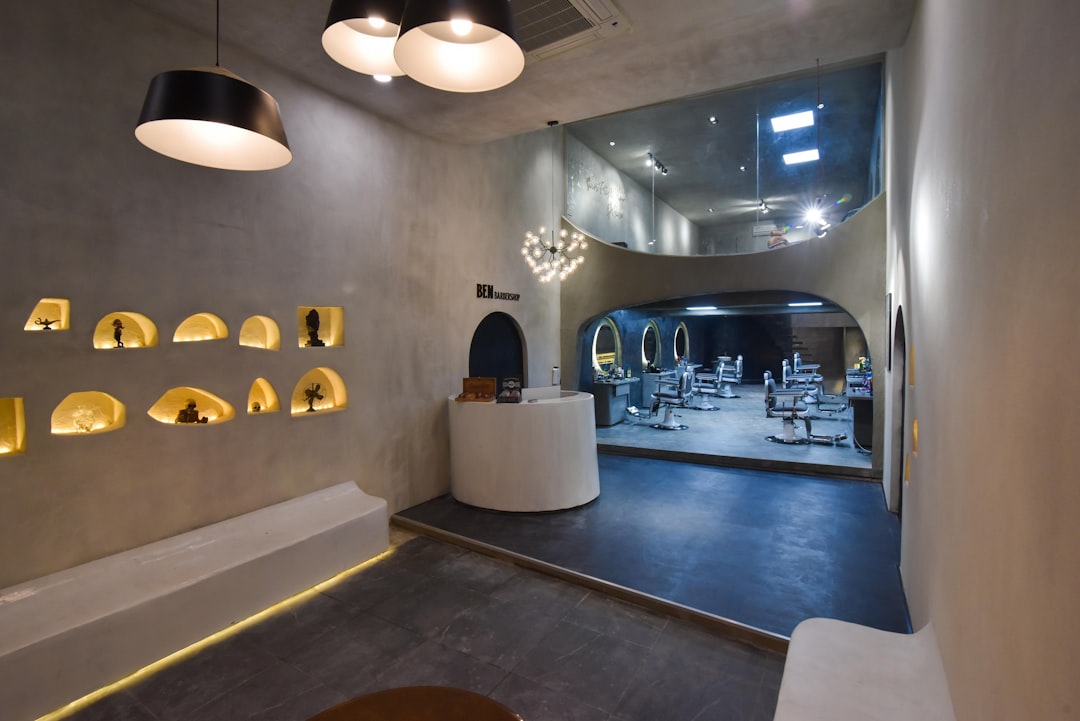 Elegant med spa reception desk illustrating smart Google Ads bid strategy for med spa owners