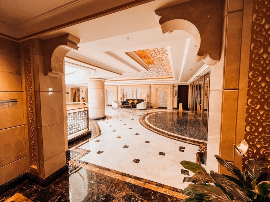 Elegant med spa reception area representing the professional standards a med spa marketing agency should deliver