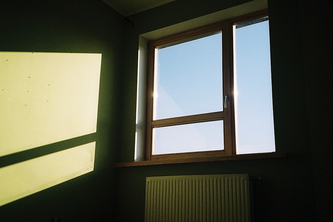 Soft natural light through a minimalist spa window, representing med spa AI search visibility and being seen in AI answers