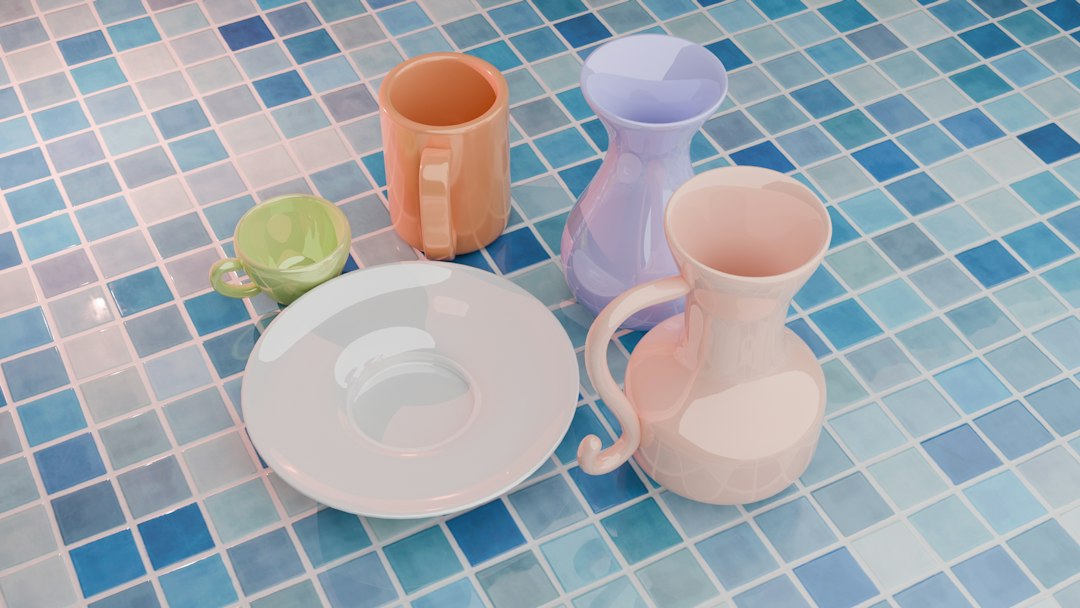Ceramic skincare bottles arranged on a marble surface — med spa technology statistics 2026